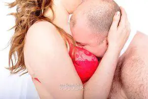 beautiful boudoir erotic couples shoot