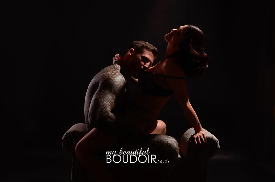 Sexy Couples Boudoir Photo Shoot Leicester Studio