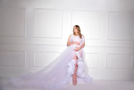 Maternity Boudoir Photoshoot Studio