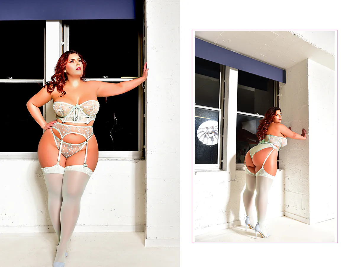 Plus Size Curvy Women Photography Studio
