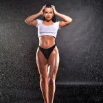 Wet Rain Boudoir Studio Photoshoot