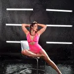 Wet Rain Boudoir Studio Photoshoot
