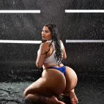 Wet Rain Boudoir Studio Photoshoot