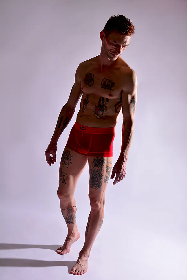 Male Boudoir Dudoir Photoshoot UK Studio