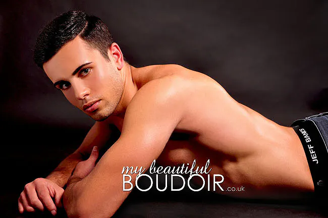 Male Boudoir Dudoir Photoshoot UK Studio
