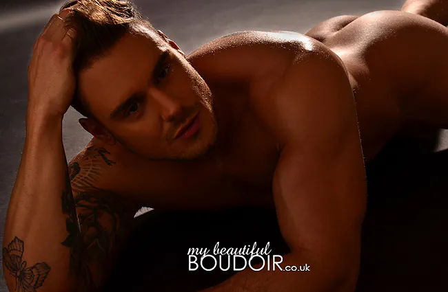 Male Boudoir Dudoir Photoshoot UK Studio